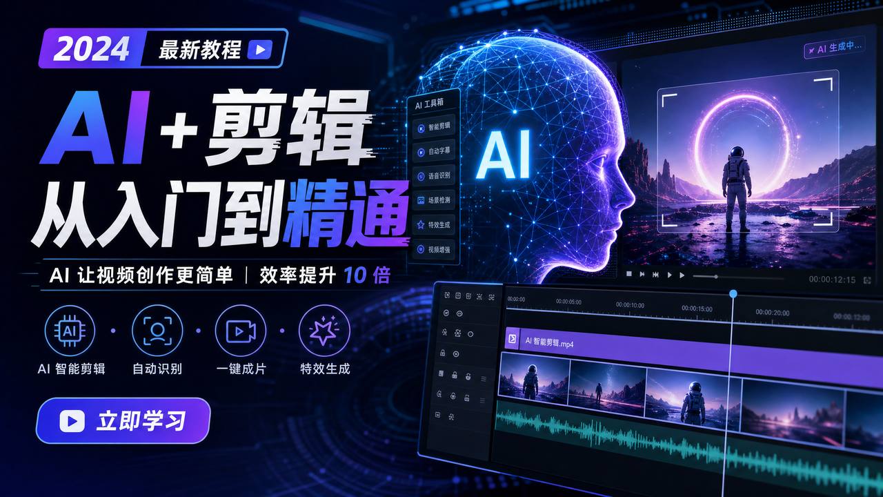 无限臀山AI剪辑传媒教程